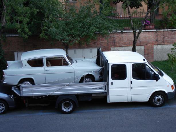 Anglia on Lorry