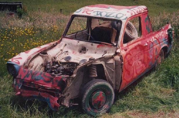 Ford Anglia Wreck 3