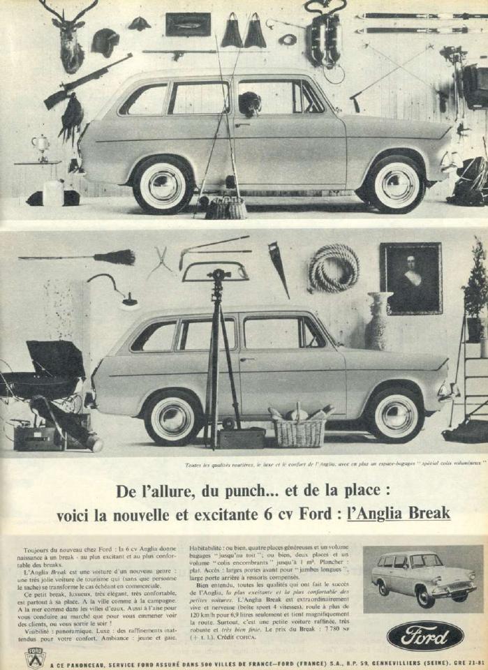 French Anglia Advert