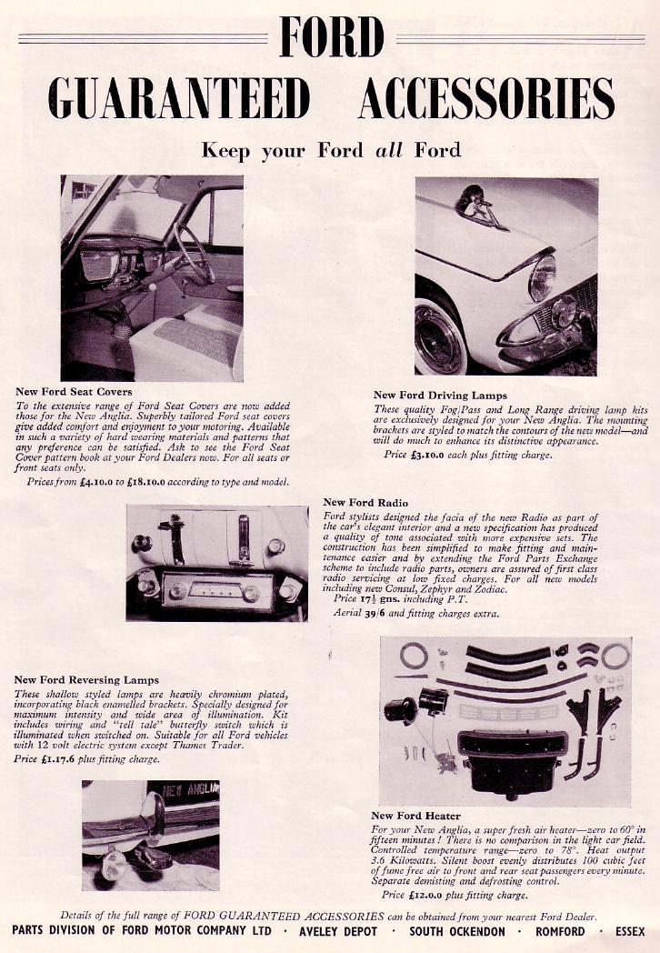 Ford accessories