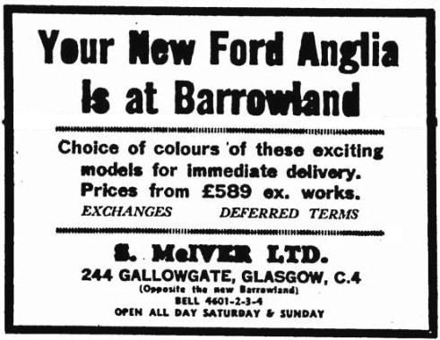 Ford Anglia - Birthday