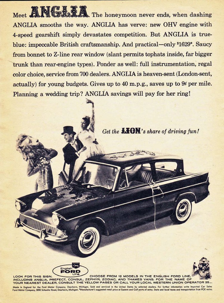 Ford Anglia - Canadian Winner