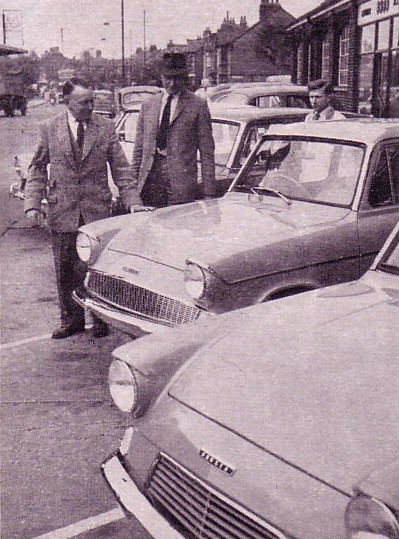 Anglia on the Forecourt