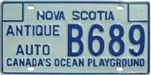 Antique Auto  Plate