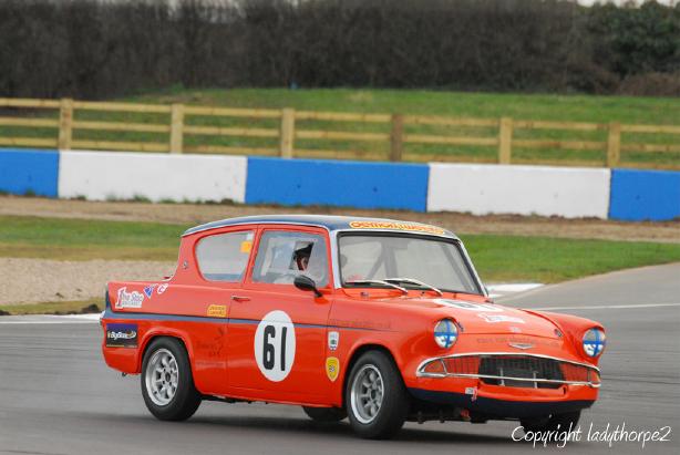 Ford Anglia - HSCC Donington Park 2011