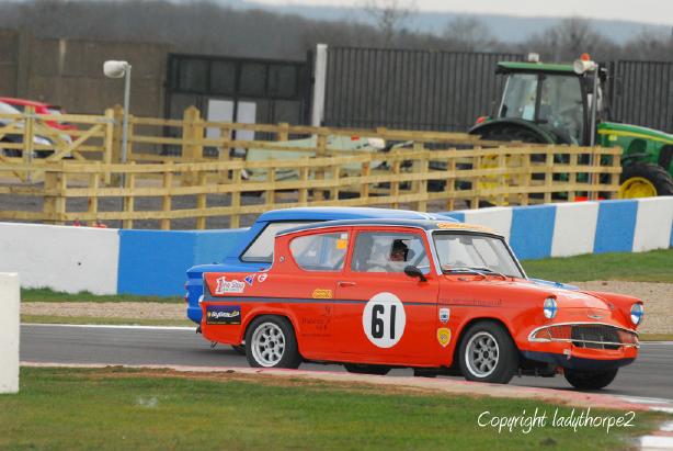 Ford Anglia - HSCC Donington Park 2011