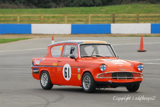 Ford Anglia - HSCC Donington Park 2011