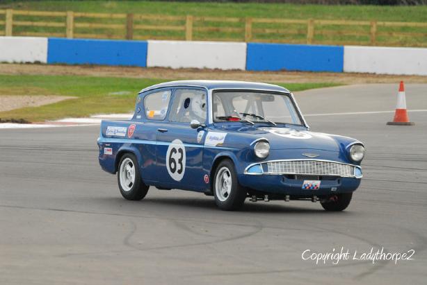 Ford Anglia - HSCC Donington Park 2011