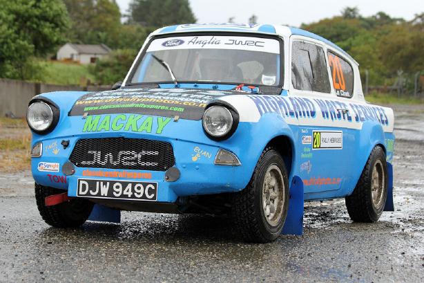 Ford Anglia - 2011 Hebrides Rally