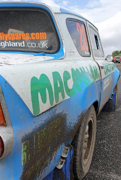 Ford Anglia - 2011 Hebrides Rally