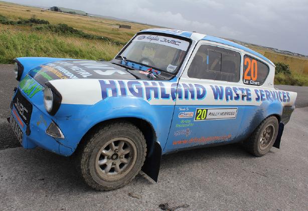 Ford Anglia - 2011 Hebrides Rally