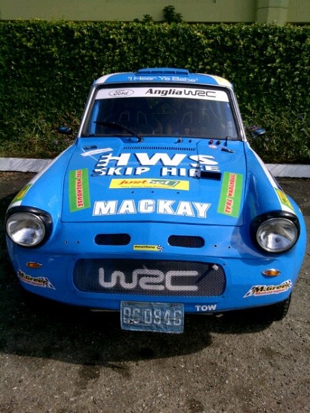 Ford Anglia - Jamaica Rally