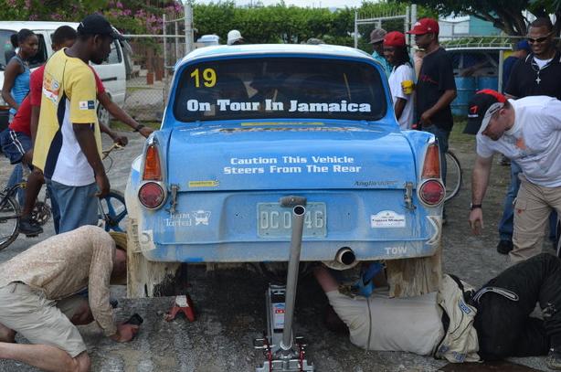 Ford Anglia - Jamaica Rally