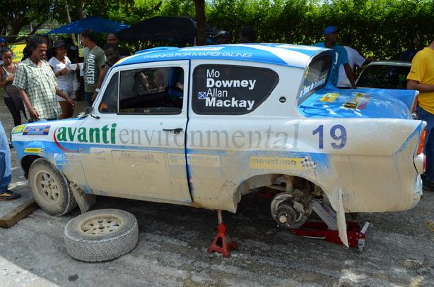 Ford Anglia - Jamaica Rally