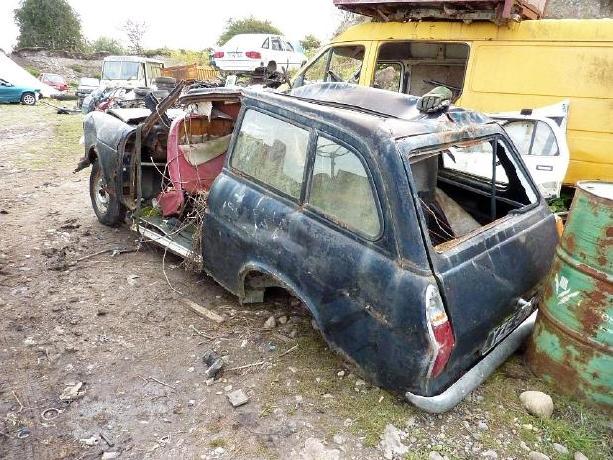 Ford Anglia Wreck 2