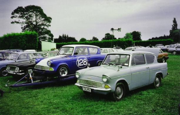 Graham's Anglia - Rear