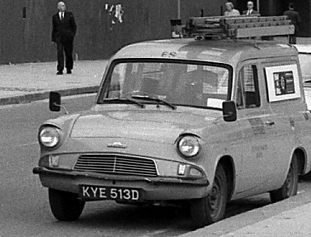 Ford Anglia - Post Office Telephones Van